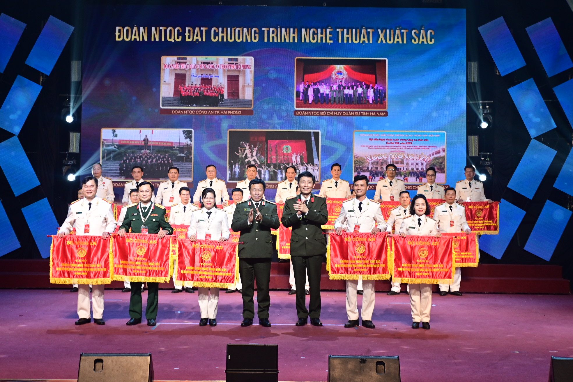 Hội diễn nghệ thuật quần chúng CAND lần thứ 13, khu vực I: Đoàn nghệ thuật quần chúng CATP Hải Phòng đoạt giải A toàn đoàn